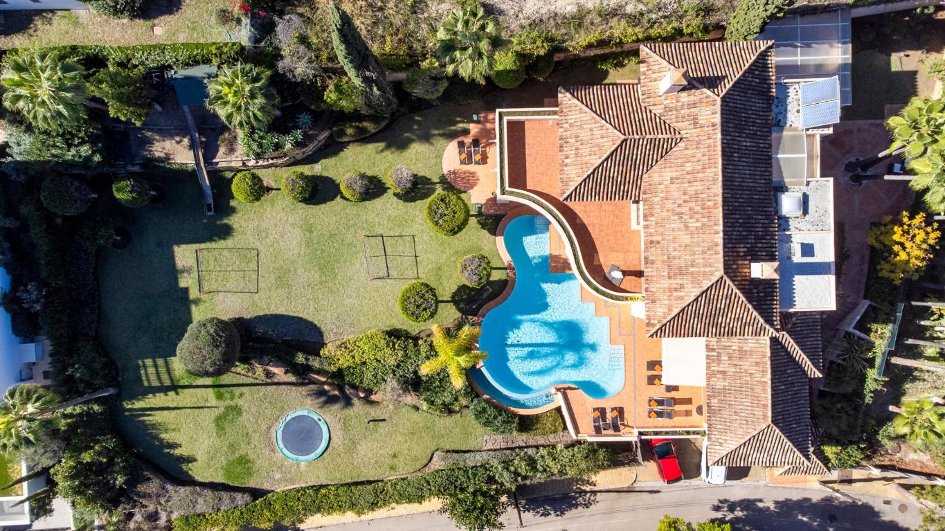 Luxury Villa Robledal By Mabiente - Views Of The Sea And The Golf Course ماربيا المظهر الخارجي الصورة